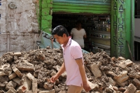 S�bado 9 de septiembre del 2017. Tuxtla Guti�rrez. Las huellas del fuerte temblor se observan en algunos de los edificios p�blicos y casas de los pueblos chiapanecos.