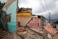 S�bado 9 de septiembre del 2017. Tuxtla Guti�rrez. Las huellas del fuerte temblor se observan en algunos de los edificios p�blicos y casas de los pueblos chiapanecos.