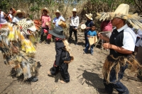 Ocosocuautla de Espinosa. Marzo del 2014. El centro arqueologicol Zoque conocido como Cerro Ombligo o Cuchunotoc es el lugar de encuentro de los pueblos de esta cultura donde realizan las danzas representativas del Cohuina del Tigre, el Tigre y el Monito 