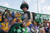 Sábado 28 de noviembre del 2015. Tuxtla Gutiérrez. Aspectos del partido de vuelta entre jaguares de Chiapas y la UANL.