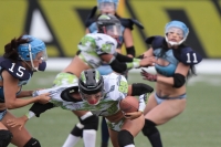 Sábado 15 de junio del 2019. Tuxtla Gutiérrez. El partido entre Chiapas y Monterrey termina con el marcador 18-14 en la liga de Futbol Americano Femenil en la modalidad de Bikini football esta tarde en el estadio Samuel León Brindis. Sábado 15 de junio del 2019. Tuxtla Gutiérrez. El partido entre Chiapas y Monterrey termina con el marcador 18-14 en la liga de Futbol Americano Femenil en la modalidad de Bikini football esta tarde en el estadio Samuel León Brindis.