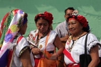 Viernes 3 de junio del 2016. Tuxtla Gutiérrez. La danza de las Espuelas. La danza de la Octava de Corpus o de las Espuelas o tonguy etzé reúne a las familias de la comunidad indígena Zoque de la depresión central de Chiapas quienes preservan la vestimenta