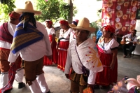 Viernes 3 de junio del 2016. Tuxtla Gutiérrez. La danza de las Espuelas. La danza de la Octava de Corpus o de las Espuelas o tonguy etzé reúne a las familias de la comunidad indígena Zoque de la depresión central de Chiapas quienes preservan la vestimenta