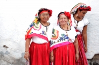 Viernes 3 de junio del 2016. Tuxtla Gutiérrez. La danza de las Espuelas. La danza de la Octava de Corpus o de las Espuelas o tonguy etzé reúne a las familias de la comunidad indígena Zoque de la depresión central de Chiapas quienes preservan la vestimenta