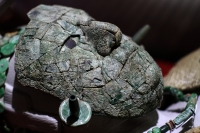 Jueves 18 de octubre del 2018. Tuxtla Gutiérrez. El arte prehispánico mesoamericano puede observarse en las diferentes salas del Museo Regional de Chiapas.