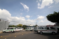 Martes 8 de noviembre del 2016. Tuxtla Gutiérrez. La Secretaria del Transporte recibe este medio día la manifestación de hoy, en esta ocasión la visita la realizan los transportistas del Municipio de Margaritas.