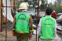 Viernes 23 de julio del 2015. San Cristóbal de las Casas. Varios comercios, casas y servicios públicos sufrieron afectaciones esta tarde al producirse una tromba en el norte de esta ciudad ubicada en la Zona Altos del estado de Chiapas.