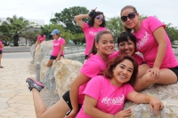 Domingo 14 de junio del 2015. Tuxtla Gutiérrez. Con Alejandra Pole Oropezay su grupo en el Día Nacional del Pole Urbano