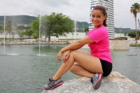 Domingo 14 de junio del 2015. Tuxtla Gutiérrez. Con Alejandra Pole Oropezay su grupo en el Día Nacional del Pole Urbano