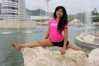 Domingo 14 de junio del 2015. Tuxtla Gutiérrez. Con Alejandra Pole Oropezay su grupo en el Día Nacional del Pole Urbano