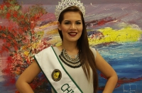 Jueves 30 de junio del 2016. Tuxtla Gutiérrez. Sueños Itinerantes. La exposición del artista Gérald Economos es engalanada con la presencia de la Señorita Turismo 2016.