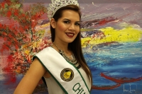 Jueves 30 de junio del 2016. Tuxtla Gutiérrez. Sueños Itinerantes. La exposición del artista Gérald Economos es engalanada con la presencia de la Señorita Turismo 2016.