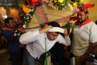 Domingo 14 de octubre del 2018. Tuxtla Gutiérrez. Bajadas de las Virgenes de Copoya; Festejo de la Virgen del Rosario. Danzantes, músicos y miembros de la comunidad Zoque de la depresión central de Chiapas acompañan el recorrido tradicional que reali Domingo 14 de octubre del 2018. Tuxtla Gutiérrez. Bajadas de las Virgenes de Copoya; Festejo de la Virgen del Rosario. Danzantes, músicos y miembros de la comunidad Zoque de la depresión central de Chiapas acompañan el recorrido tradicional que reali