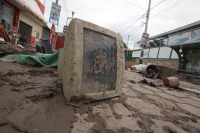 Domingo 4 de septiembre del 2016. Tuxtla Gutiérrez. Después de la lluvia del viernes, familias afectadas aún esperan la llegada de la ayuda