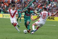 Domingo 14 de agosto del 2016. Tuxtla Gutiérrez. Aspectos del partido entre Jaguares de Chiapas y el Veracruz.