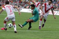 Domingo 14 de agosto del 2016. Tuxtla Gutiérrez. Aspectos del partido entre Jaguares de Chiapas y el Veracruz.