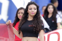 Domingo 14 de agosto del 2016. Tuxtla Gutiérrez. Aspectos del partido entre Jaguares de Chiapas y el Veracruz.