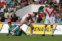 Domingo 14 de agosto del 2016. Tuxtla Gutiérrez. Aspectos del partido entre Jaguares de Chiapas y el Veracruz.