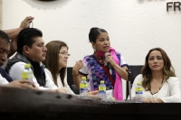 Sábado 20 de enero del 2018. Tuxtla Gutiérrez. Los 14 diputados de la fracción parlamentaria del PVEM en Chiapas se declaran legisladores independientes esta mañana y después de que se concretara la mancuerna del Partido Revolucionario y el Verde par