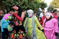 Lunes 22 de enero del 2018. Suchiapa. La danza de La Viejada se ha ido transformando durante los últimos años pero aún es posible observar a los personajes tradicionales vestidos a la usanza indÃÂgena y con máscaras de cuero crudo durante las festivid Lunes 22 de enero del 2018. Suchiapa. La danza de La Viejada se ha ido transformando durante los últimos años pero aún es posible observar a los personajes tradicionales vestidos a la usanza indÃÂgena y con máscaras de cuero crudo durante las festivid