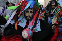 Viernes 22 de enero del 2016. Suchiapa. La Danza del Viejo o La Viejada. Los danzantes representan una burla social con sus gritos y  vestimenta durante el recorrido que realizan conmemorando a San Sebastián Mártir en esta localidad ubicada a 17 kilómetro