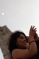 Domingo 1 de diciembre dl 2019. Tuxtla Gutiérrez. Durante el Cacerolazo Latinoamericano En  Tuxtla que grupos feministas realizan esta tarde en la ciudad.