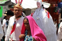 Lunes 31 de agosto del 2015. San Fernando. El encuentro cultural indígena llena de colorida alegría las calles de este pueblo cede del 18 aniversario de la estación de radio XECOPA La Voz de los Vientos