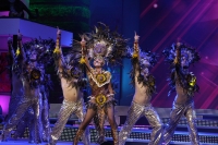 Miércoles 22 de agosto del 2012. Tuxtla Gutiérrez, Chiapas. Esta tarde se llevó a cabo la grabación del programa televisivo Una Noche Con Yuri donde presenta los premios especiales del Concurso Nuestra Belleza 2012.