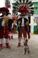 Miércoles 17 de agosto del 2016. Tuxtla Gutiérrez. La comunidad Zoque durante las celebraciones de San Roque y San Jacinto visitan las casas que comparten El Costumbre