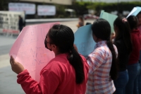 20240315. Tuxtla. Estudiantes de la Escuela Normal Rural Mactumatza protestan esta mañana por la muerte del estudiante del 7 de marzo en Guerrero.