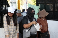 20250528. Tuxtla. Maestros de la CNTE vuelven a tomar la caseta de la autopista a SCLC para exigir la abrogación de la ley del ISSSTE