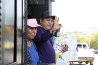 20250528. Tuxtla. Maestros de la CNTE vuelven a tomar la caseta de la autopista a SCLC para exigir la abrogación de la ley del ISSSTE