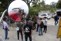 20261016. Tuxtla. La Carreta Panamericana 2026 inicia esta mañana en una nueva ruta en la ciudad.