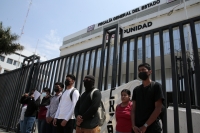 20250518. Tuxtla. Día Cuatro. De protestas normalistas en Chiapas; después del fallecimiento del estudiante de la Normal Rural Mactumatza.