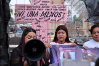 20260918. Tuxtla Gutiérrez. Las Madres En Resistencia protestan durante el aniversario del joven Jazmín y de las niñas muertas en esta semana en Chiapas.