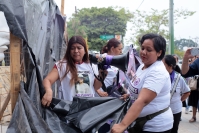 20260918. Tuxtla Gutiérrez. Las Madres En Resistencia protestan durante el aniversario del joven Jazmín y de las niñas muertas en esta semana en Chiapas.