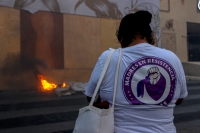 20260918. Tuxtla Gutiérrez. Las Madres En Resistencia protestan durante el aniversario del joven Jazmín y de las niñas muertas en esta semana en Chiapas.