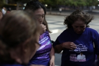 2026048. Tuxtla.Las Madres de la Fundación Karla Velazco están dispuestas a todo para recuperar a las personas retenidas y secuestradas en El Ejido San Miguel Mitontic en el municipio de Ixtapa, Chiapas.