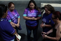 2026048. Tuxtla.Las Madres de la Fundación Karla Velazco están dispuestas a todo para recuperar a las personas retenidas y secuestradas en El Ejido San Miguel Mitontic en el municipio de Ixtapa, Chiapas.