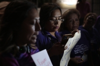 2026048. Tuxtla.Las Madres de la Fundación Karla Velazco están dispuestas a todo para recuperar a las personas retenidas y secuestradas en El Ejido San Miguel Mitontic en el municipio de Ixtapa, Chiapas.