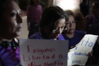 2026048. Tuxtla.Las Madres de la Fundación Karla Velazco están dispuestas a todo para recuperar a las personas retenidas y secuestradas en El Ejido San Miguel Mitontic en el municipio de Ixtapa, Chiapas.