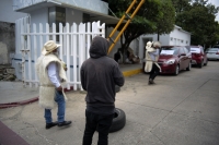 20240809. Tuxtla. Indígenas de San Juan Chamula protestan este medio día al ser rechazo el procedimiento de impugnación en el Tribunal Electoral de Chiapas.