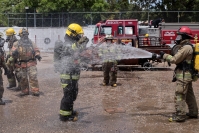 20260820. Tuxtla: Los traga-fuegos de Chiapas organizan talleres y capacitaciones durante el mes para conmemorar el Día del Bombero