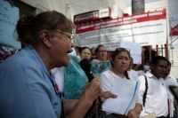 20240729. Tuxtla. Trabajadores de Salud del H Pascasio Gamboa exigen que sean respetado sus derechos laborales vigentes antes del IMSS-Bienestar