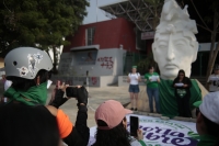 20250928. Tuxtla. Durante la marcha del #29, la Acción Global por el Aborto en Chiapas.
