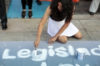 2026055. Tuxtla. La comunidad LGBt conmemora el 17 de mayo como el día en contra de la discriminación hacia la diversidad sexual manifestándose en  la capital de Chiapas