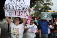 Trabajadores de IMSS de Chiapas marchan esta tarde en apoyo al movimiento nacional y anuncian nuevas movilizaciones.