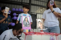 202410112. Tuxtla. Las Madres en Resistencia conmemoran el cumpleaños de Casandra y Jonathan, víctimas desaparecidas en el año 2022 en Chiapas