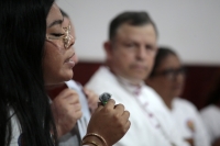 20260405. Tuxtla. Las madres Buscadoras de Chiapas en entrevista con Mons José Francisco González Arzobispo en Chiapas.