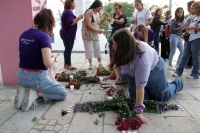 20260408. Tuxtla. 50+1 y Madres en Resistencia realizan una velada por las desaparecidas en Chiapas.